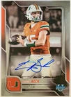 Carson Beck 2025 Bowman Chrome University Auto Autograph Miami Hurricanes QB 🔥
