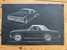 1964 Ford Falcon Concept Car Original Designer Art Drawing Vince Gardner Slides 1964 Ford Falcon Concept Car Original Designer Art Drawing Vince Gardner Slides