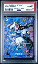 One Piece Special Alternate Art Zoro-Juurou OP09 Japanese SP OP05-067  PSA 10
