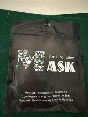Anti-Pollution Mask   Moisture Resistant & Breathable Face Covering for Outdoor