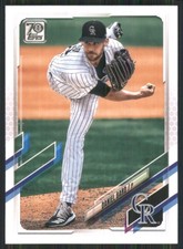 2021 Topps #376 Daniel Bard Colorado Rockies 51133