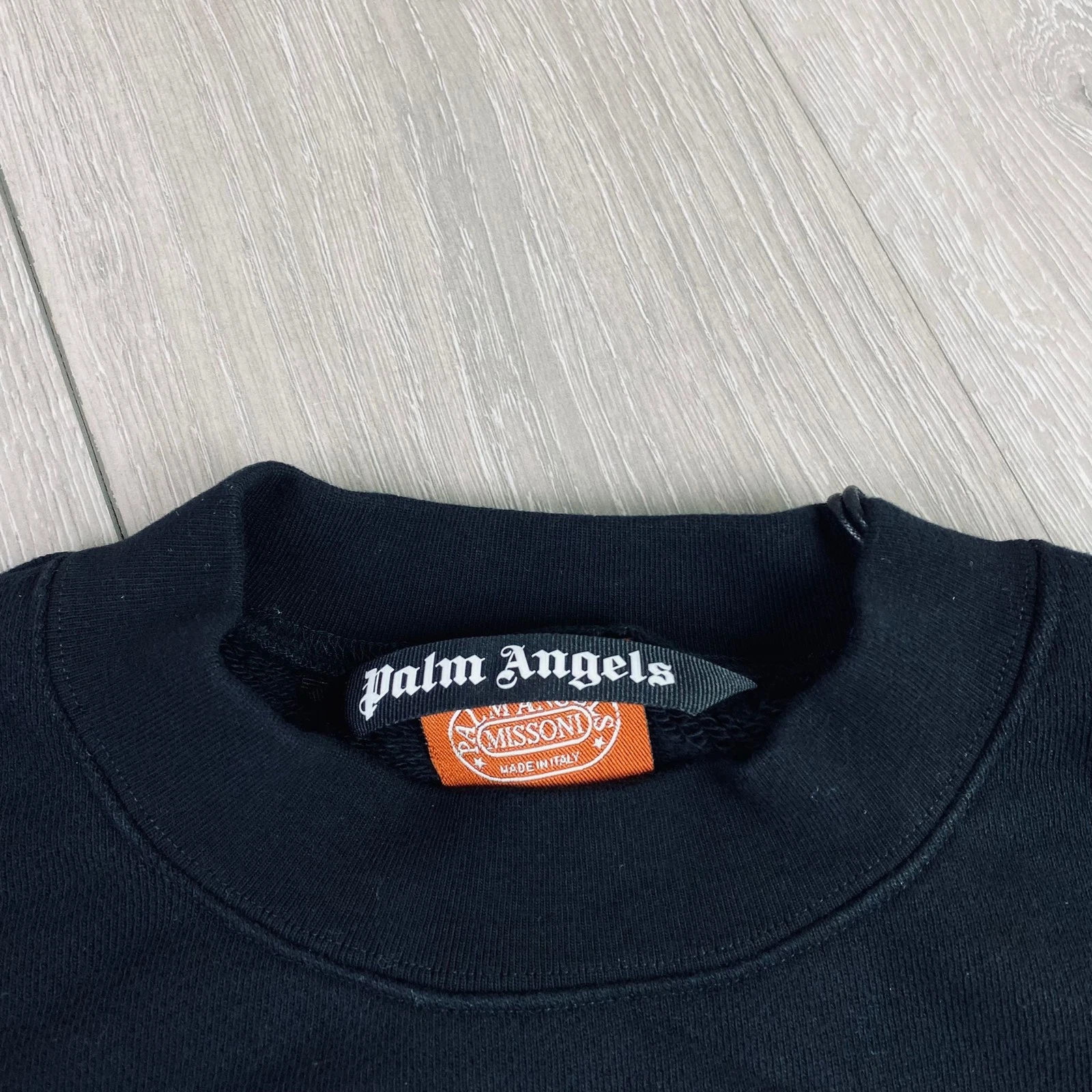 Felpa oversize Palm Angels Nera