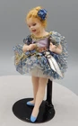 OOAK Porcelain Little Girl Ballerina Doll Artisan Dollhouse Miniature 1:12