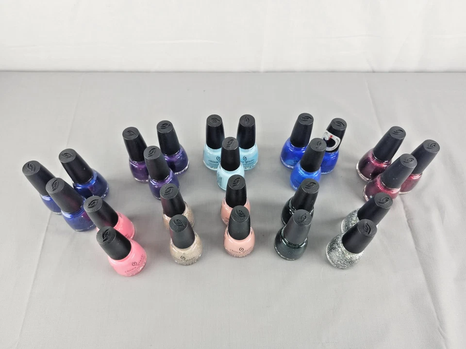 Lote de 25 Esmaltes de Uñas China Nuevos Paquete - Colores Populares Foto 2 de 4