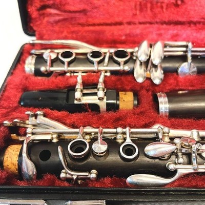YAMAHA クラリネット　452 YAMAHA Clarinet YCL-452 Black Wood Musical Instrument with Hard