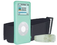 iPod Nano Silicon Sleeve Green