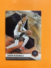 2020-21 Panini Mosaic Jaden McDaniels #235 Rookie Minnesota Timberwolves RC