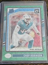 2024 Panini Donruss Optic Chop Robinson RC Rated Rookie Green Velocity Prizm 219