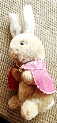 Vintage 1970s Eden Mopsy Cottontail 12'' Plush Rabbit Beatrix Potter USA