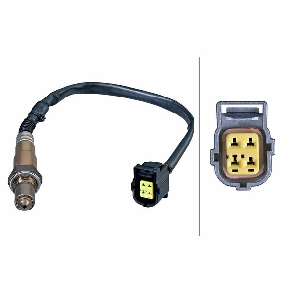 Lambdasonde Beheizt 4-Polig 210 Mm Kabel Hella FüR U.A. MERCEDES-BENZ A-KLASSE-image