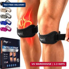 2 Pack Patella Knee Brace - Knee Support and Pain Relief, Running, Hiking, Baske