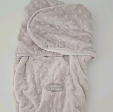 Blankets And Beyond Swaddle Sleep Sack Baby Unisex Gray-Soft And Cozy