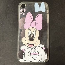 Funda transparente para iPhone XR Disney Minnie Mouse