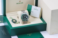 Rolex Submariner 116610LV Hulk 2016 / set completo / ottime condizioni