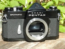 Excellent Condition PENTAX SPOTMATIC Black Single Lens Reflex Camera Ready fo