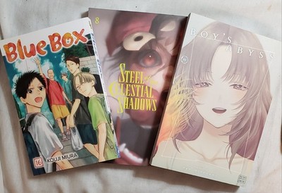 Japanese Graphic Novel Bundle (3) TPB Viz Media Blue Box, Boy's Abyss, See Notes
