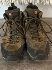 Merrell Mens Moab 3 Brown Vibram J88623 Hiking Boots Size 9