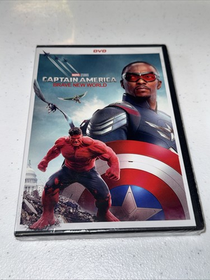 #ad Captain America: Brave New World DVD 2025 Brand New Sealed Marvel MCU $14.95