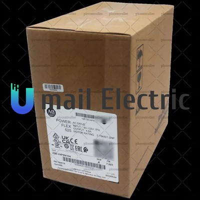 UPS SHIPPING 25B-V4P8N104 PowerFlex 525 0.75kW (1Hp) AC Drive