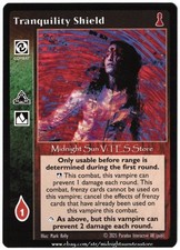 Tranquility Shield New Blood V:TES VTES Vampire CCG