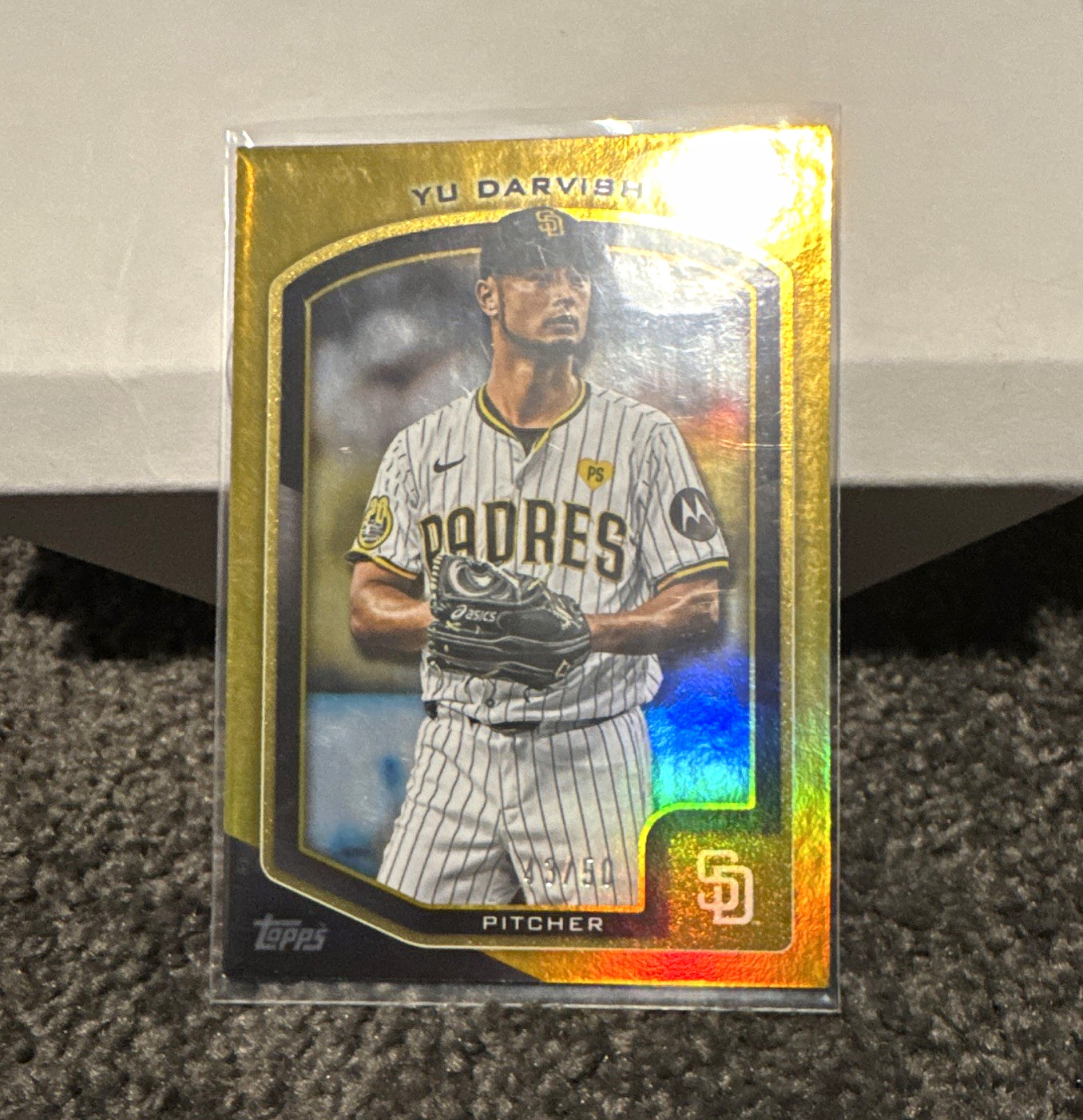 Topps 2023 Yu Darvish San Diego Padres #82 Gold Foil Parallel /50