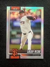 2026 Topps Series 1 Logan Webb Foil #69 San Francisco Giants