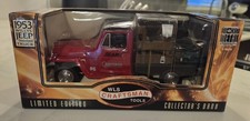 Wls Craftsman Tools 1953 Willys Jeep Truck Sears 125 Collectors Bank Die Cast Wls Craftsman Tools 1953 Willys Jeep Truck Sears 125 Collectors Bank Die Cast