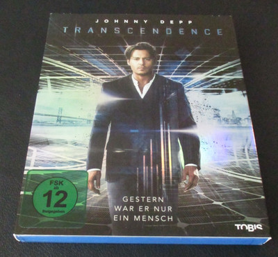 1 x Blu-ray Transcendence Johnny Depp Pappschuber
