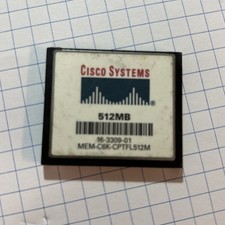 Cisco 512MB 16-3309-01 Compact Flash CF Memory Card IC47