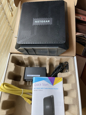 Netgear AC1900 WiFi Cable Modem Router Combo Model C7000v2