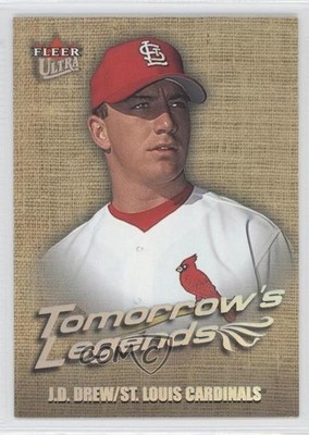 2001 Fleer Ultra Tomorrow's Legends JD Drew #2TL 0j6