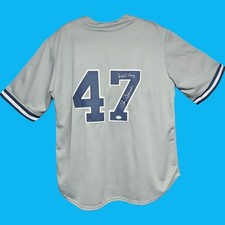 SHANE SPENCER AUTOGRAPH JERSEY 3x WORLD SERIES CHAMPION  NY YANKEES PSA C.O.A.