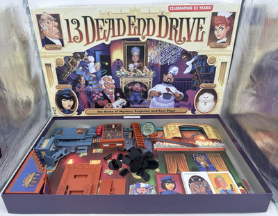 13 Dead End Drive Game (1993) by Milton Bradley Complete