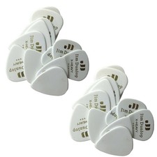 Dunlop Guitar Picks 24 Picks Celluloid White Extra Heavy