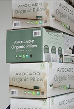 Avocado 100 Certified Organic Bed Pillow MSRP 66, Queen New In box