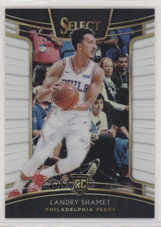 2018-19 Panini Select Concourse White Prizm 26/149 Landry Shamet #59 7ur