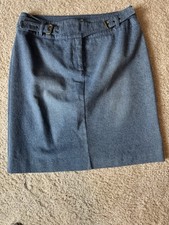 Vintage Celine Denim Skirt, Size 42