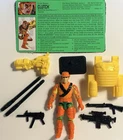 1993 HASBRO GI JOE CLUTCH v3 MEGA MARINES ORANGE ARMS VAR FIGURE 99% COMPLETE