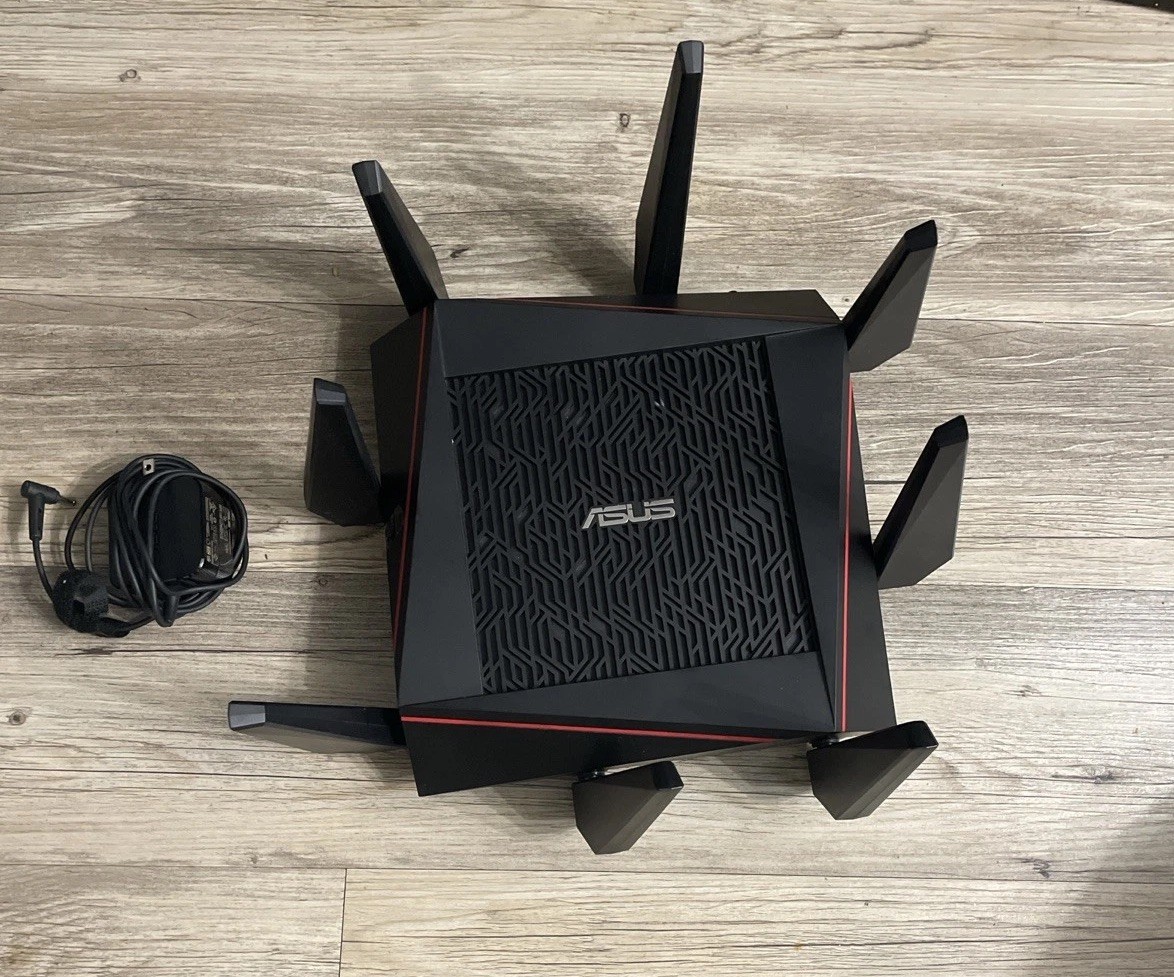 ASUS RT-AC5300 Tri-Band Gigabit Wireless Gaming Router Black | eBay