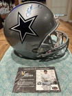 TROY AIKMAN Signed Full Size Authentic Dallas Cowboys Helmet. Autograph 30/500