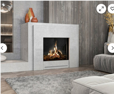Dimplex Faber MariX Single Side Front Facing Fireplace, FMG3326F nat gas
