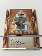 2025 Panini Phoenix - Phoenician Penmanship Quinn Ewers #PHP-QES (AU, RC)