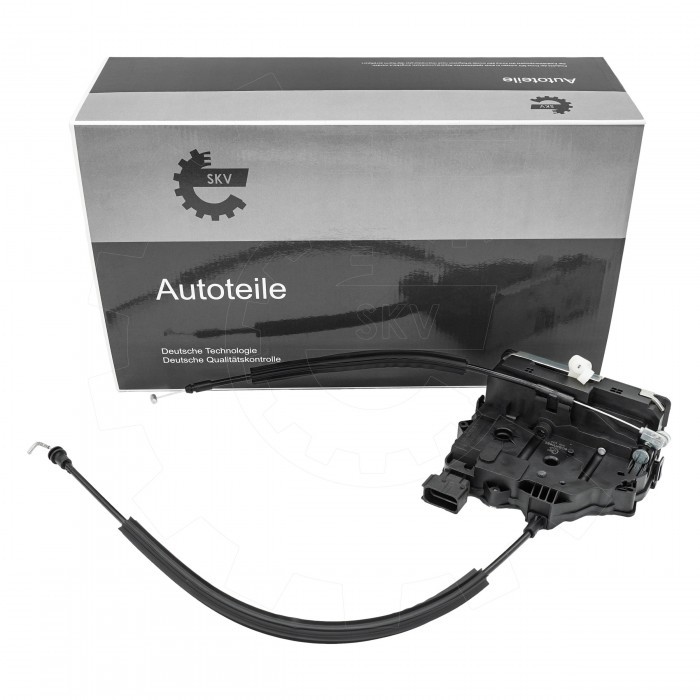 Serrure de porte 1633561480 Peugeot Citroën Fiat - Pièce auto avant gauche compatible 9135X9