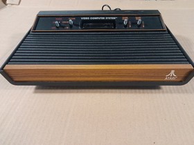 Atari 2600 VCS Woodgrain Console Bundle, Lot, Games, Joysticks CLEANED & TESTED