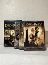 The Lord Of The Rings The Motion Picture Trilogy DVD 6 Disc Set Widescreen