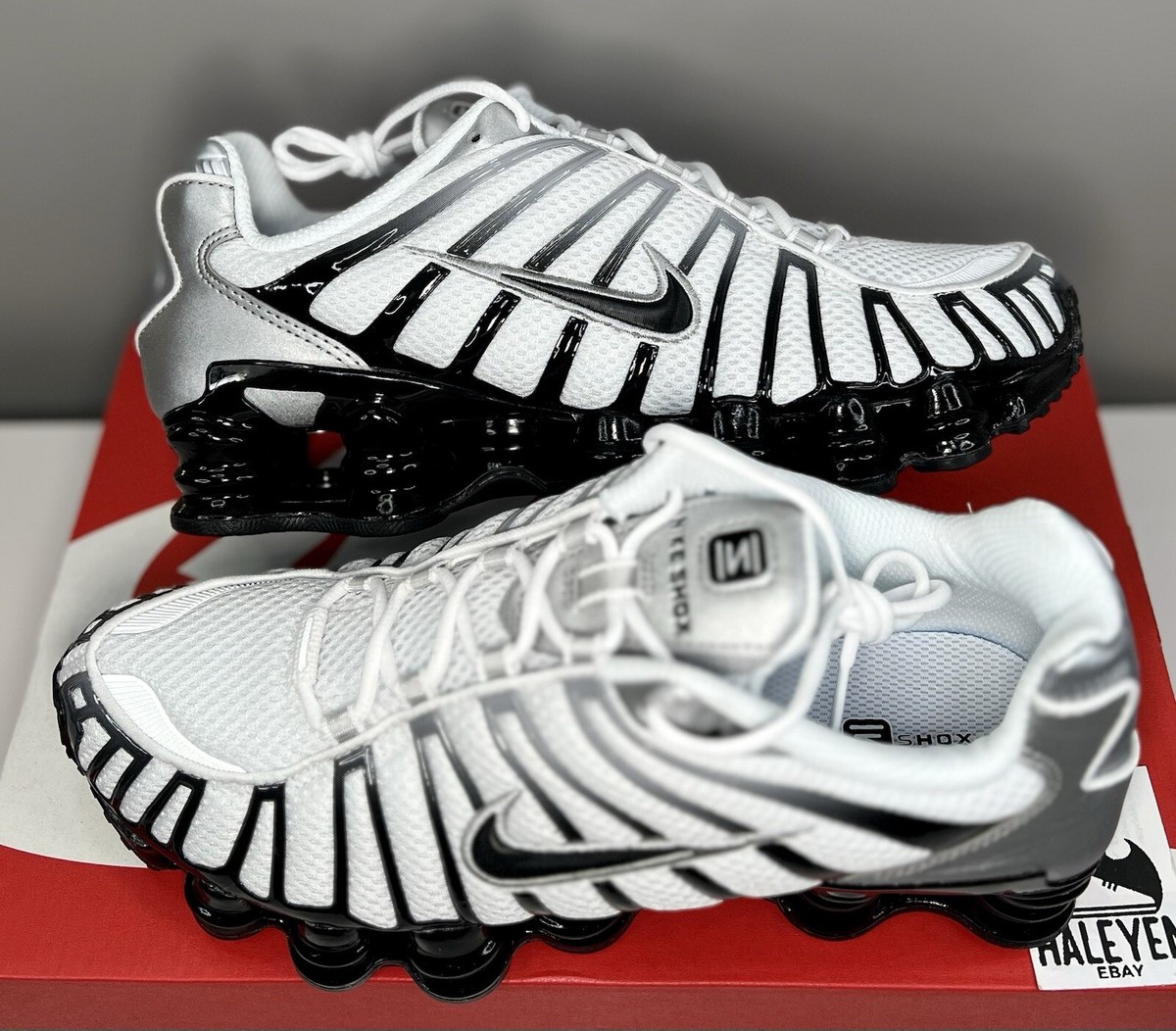 黒ゴマ戦士shox tl llic silver Nike Shox TL Black Metallic Silver Men's Sneakers | eBay