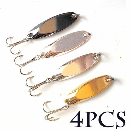 4x 7g Micro Metal Slice Fishing Lure Lures Jig Jigging Pelagic Salmon Bass Bream - Picture 1 of 1
