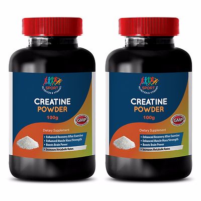 Creatine Powder 100g  Enhanced Muscle Mass & Strength Creatine Monohydrate -- 2B