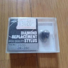 Replacement needle for record player JICO JR-28C (for MM cartridge JR-645SE)