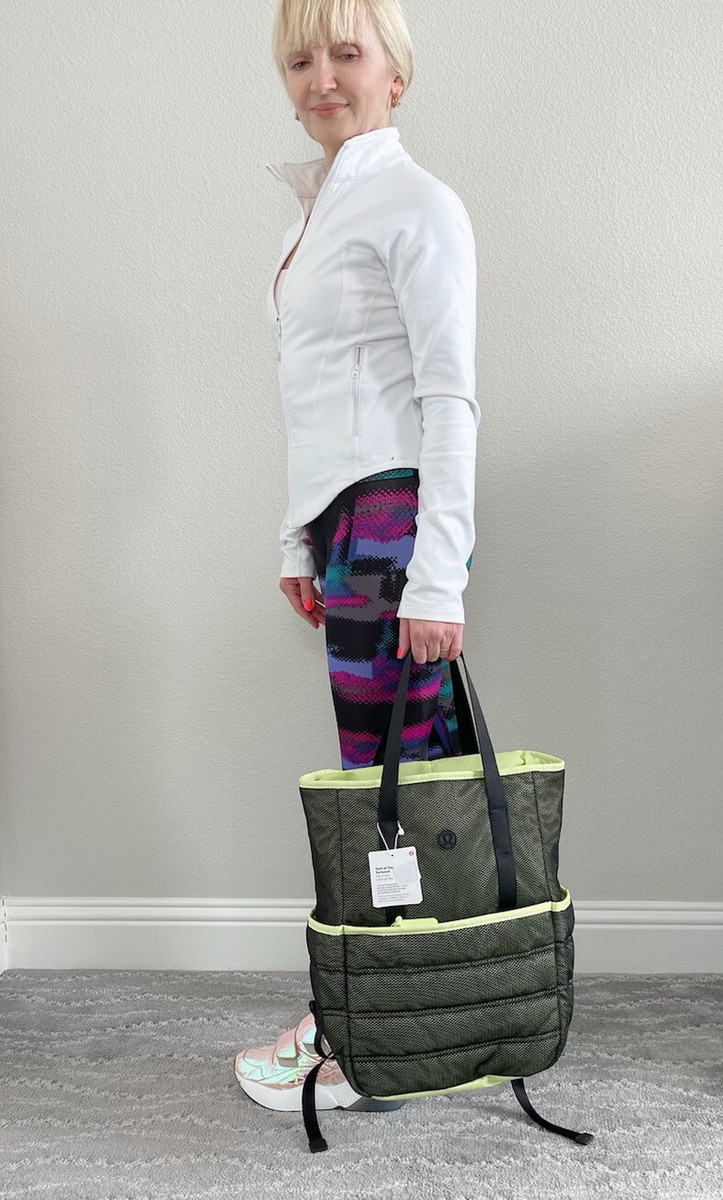NWT Lululemon Dash All Day Backpack  *17L Black/Lemon Vibe | eBay